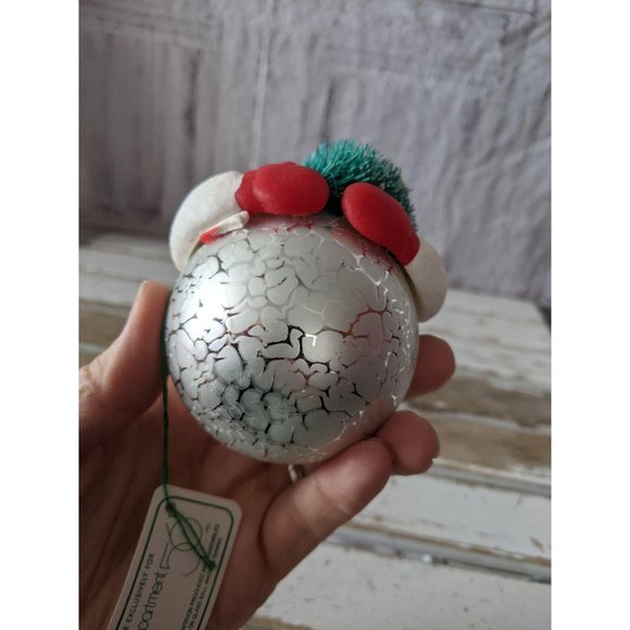 Department 56 Noel Snowman With Flocked Tree Blown - Picture 6 of 6